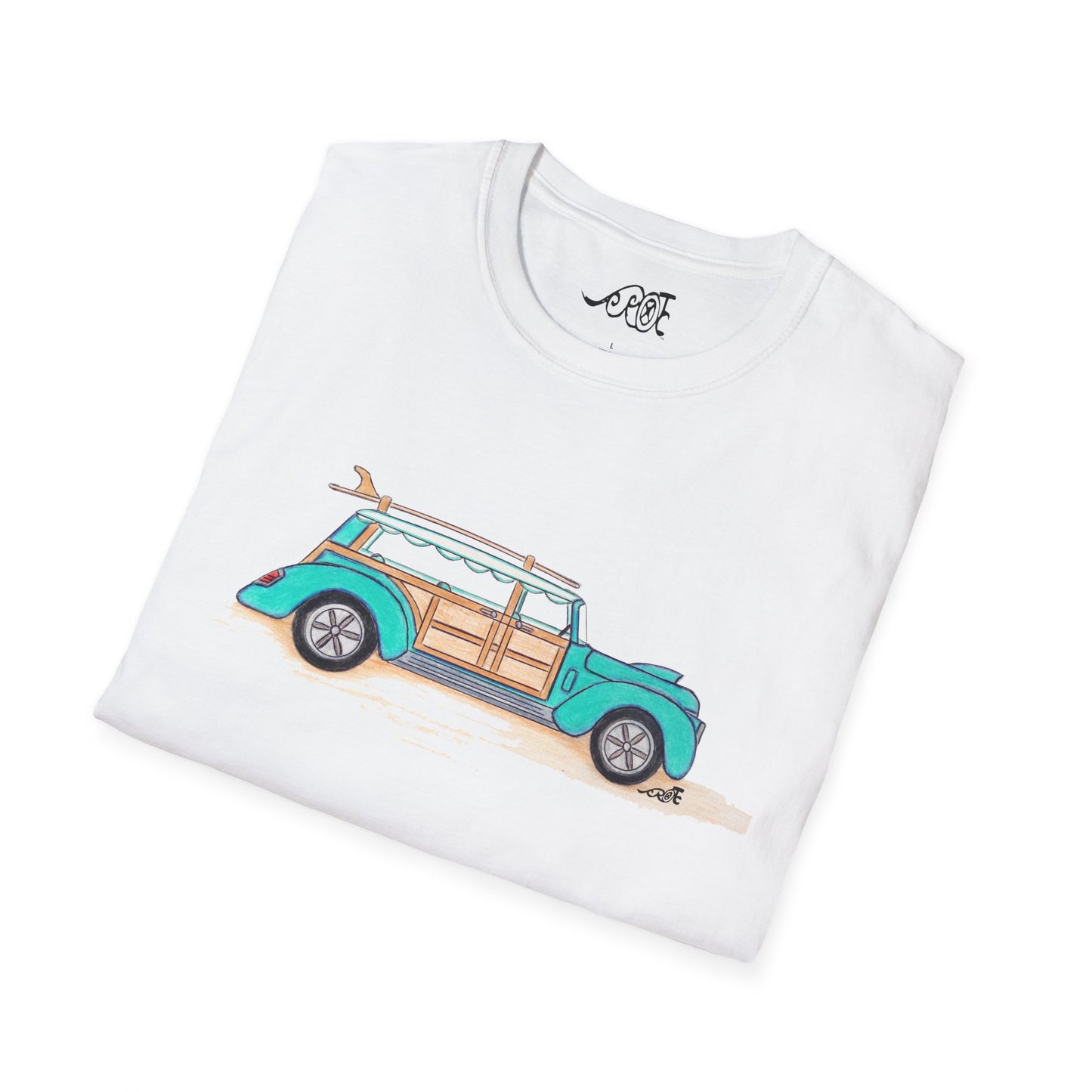 Boardwalk Cruiser Softstyle Tee