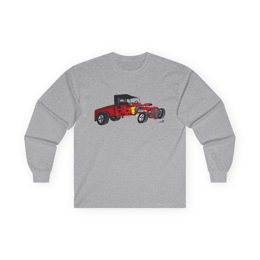 Hot Rod Vintage Softstyle Long Sleeve Tee