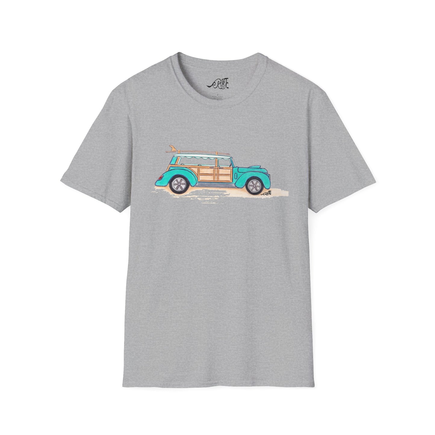 Boardwalk Cruiser Softstyle Tee