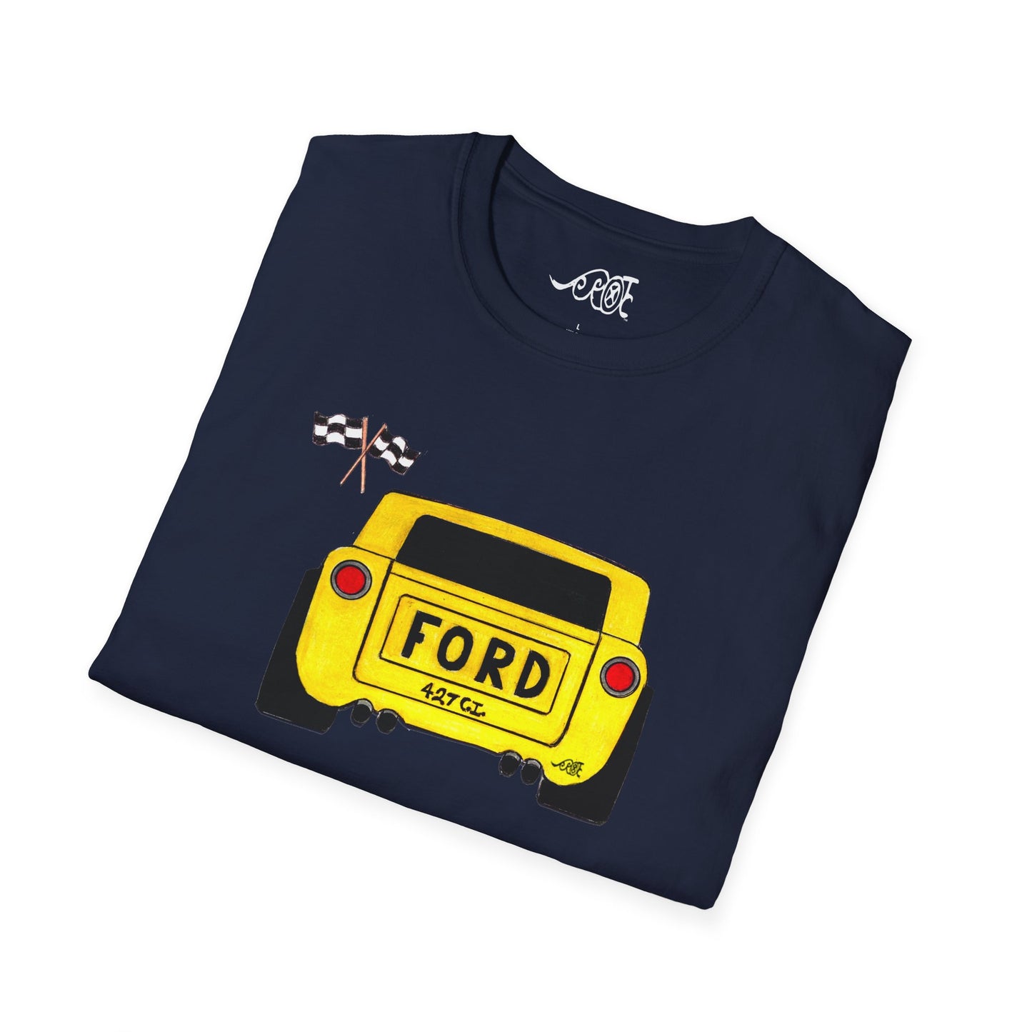 Yellow Ford Softstyle Tee