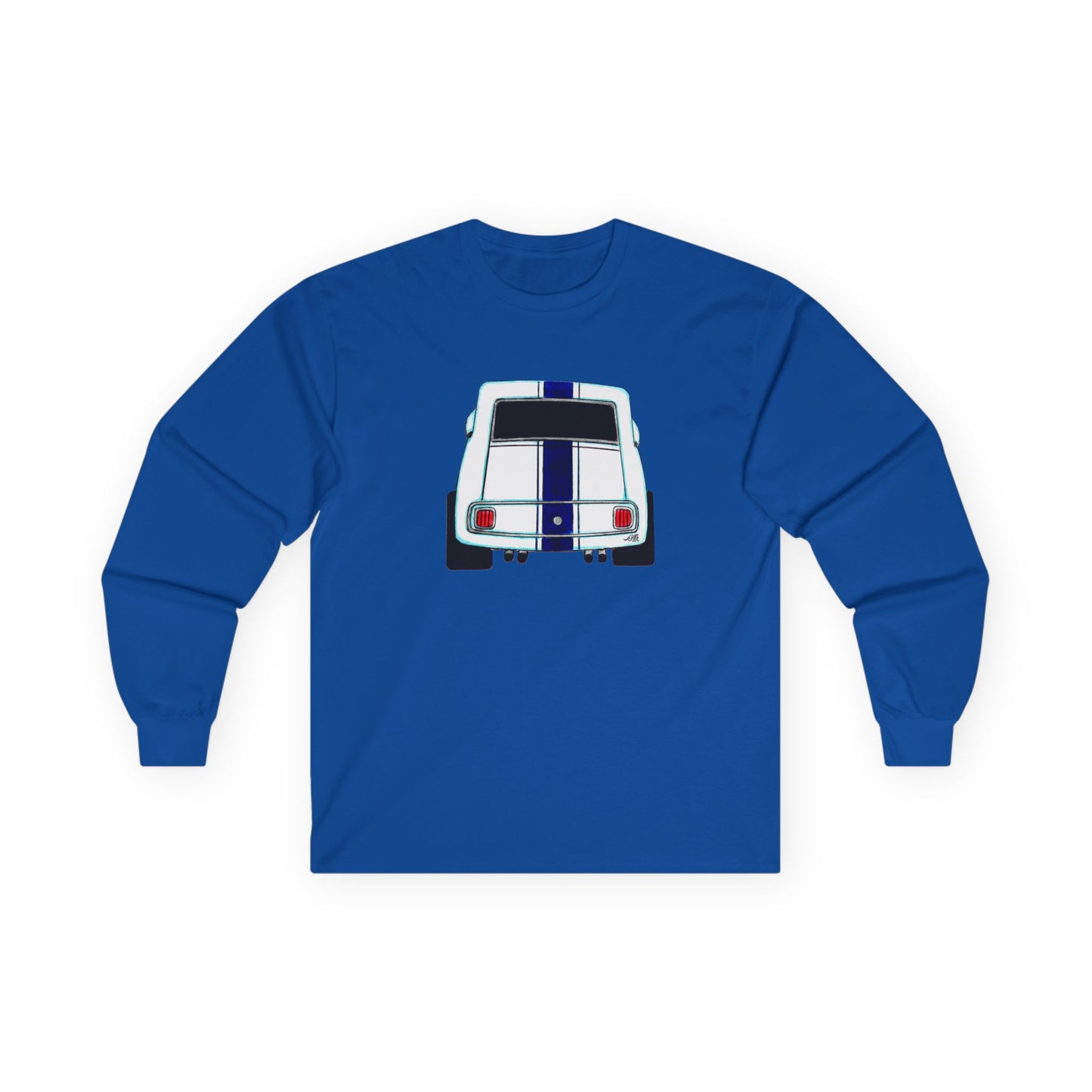 Gone in the Rearview Softstyle Long Sleeve Tee