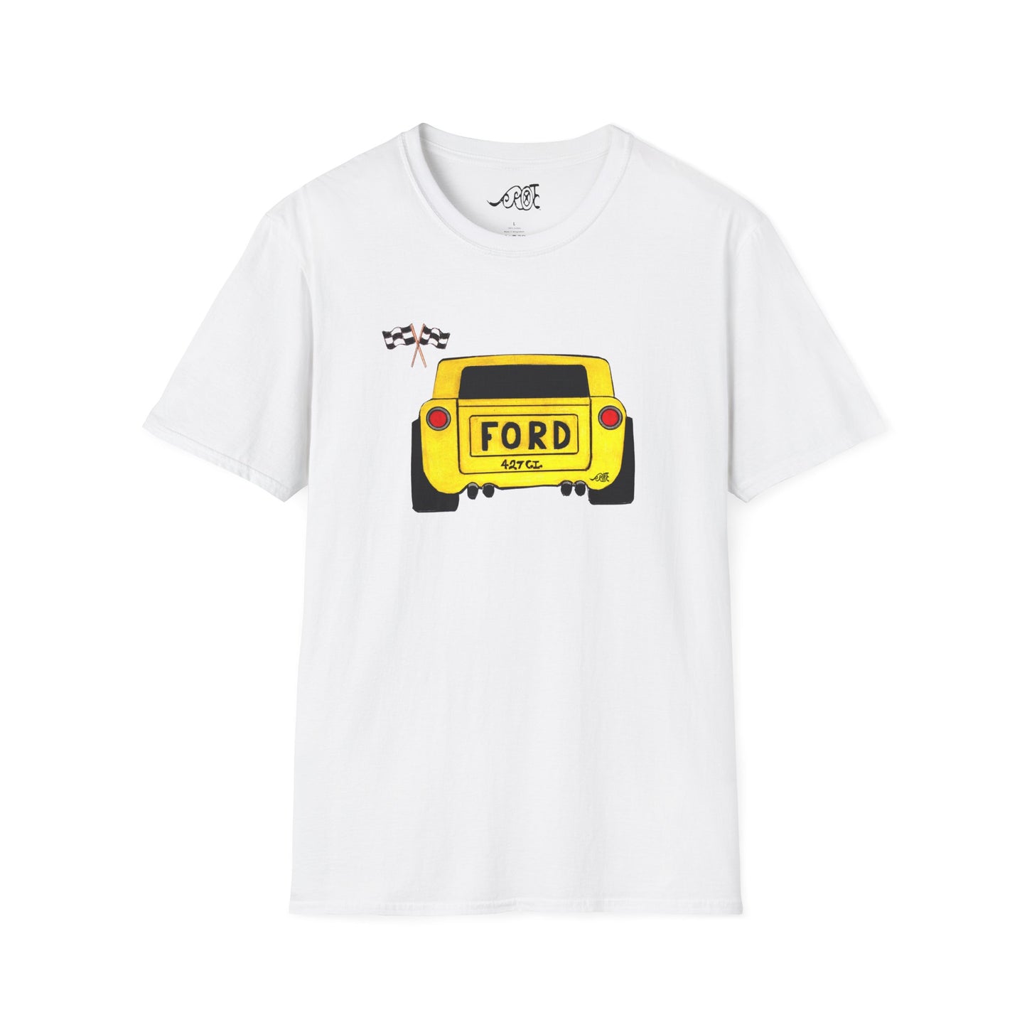 Yellow Ford Softstyle Tee