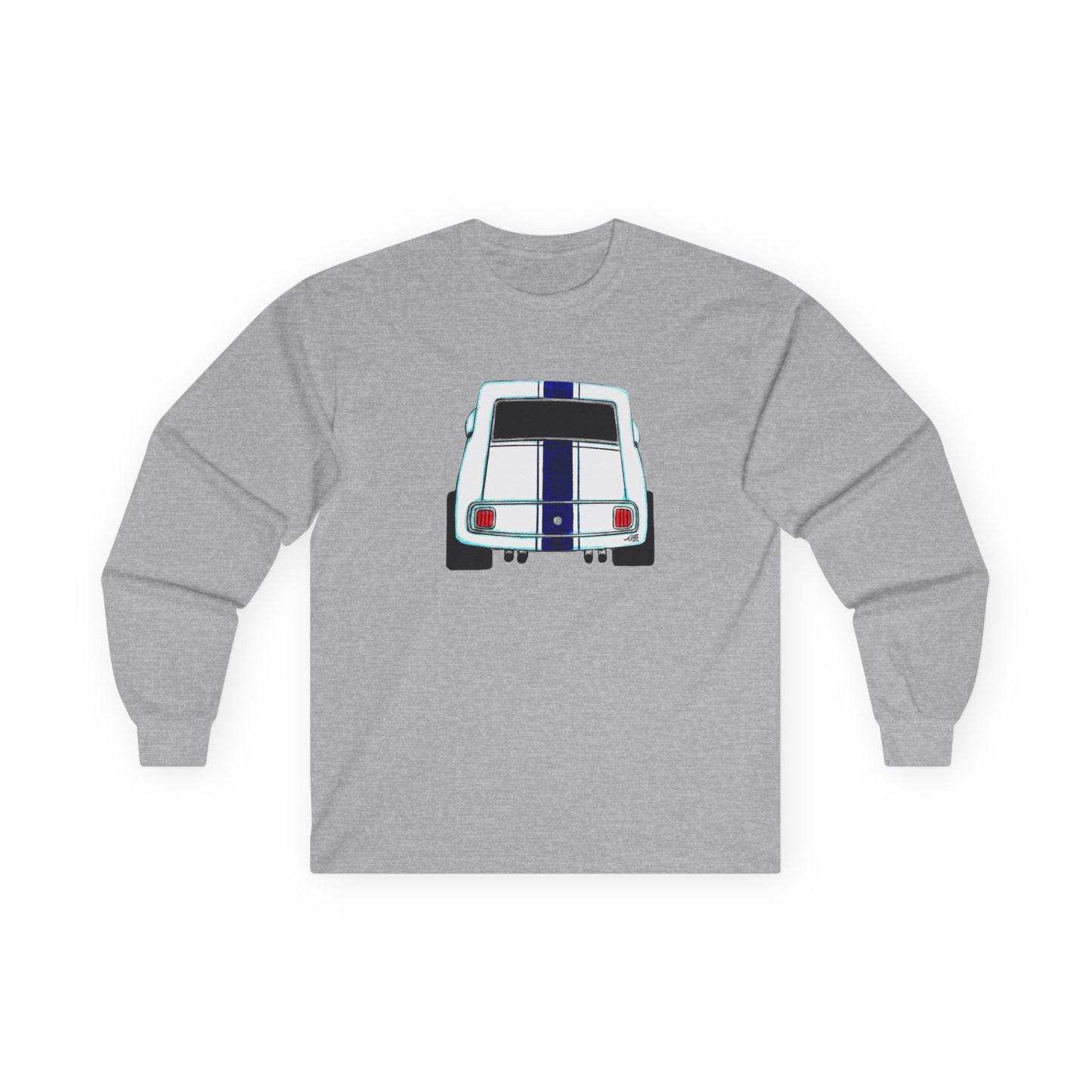 Gone in the Rearview Softstyle Long Sleeve Tee