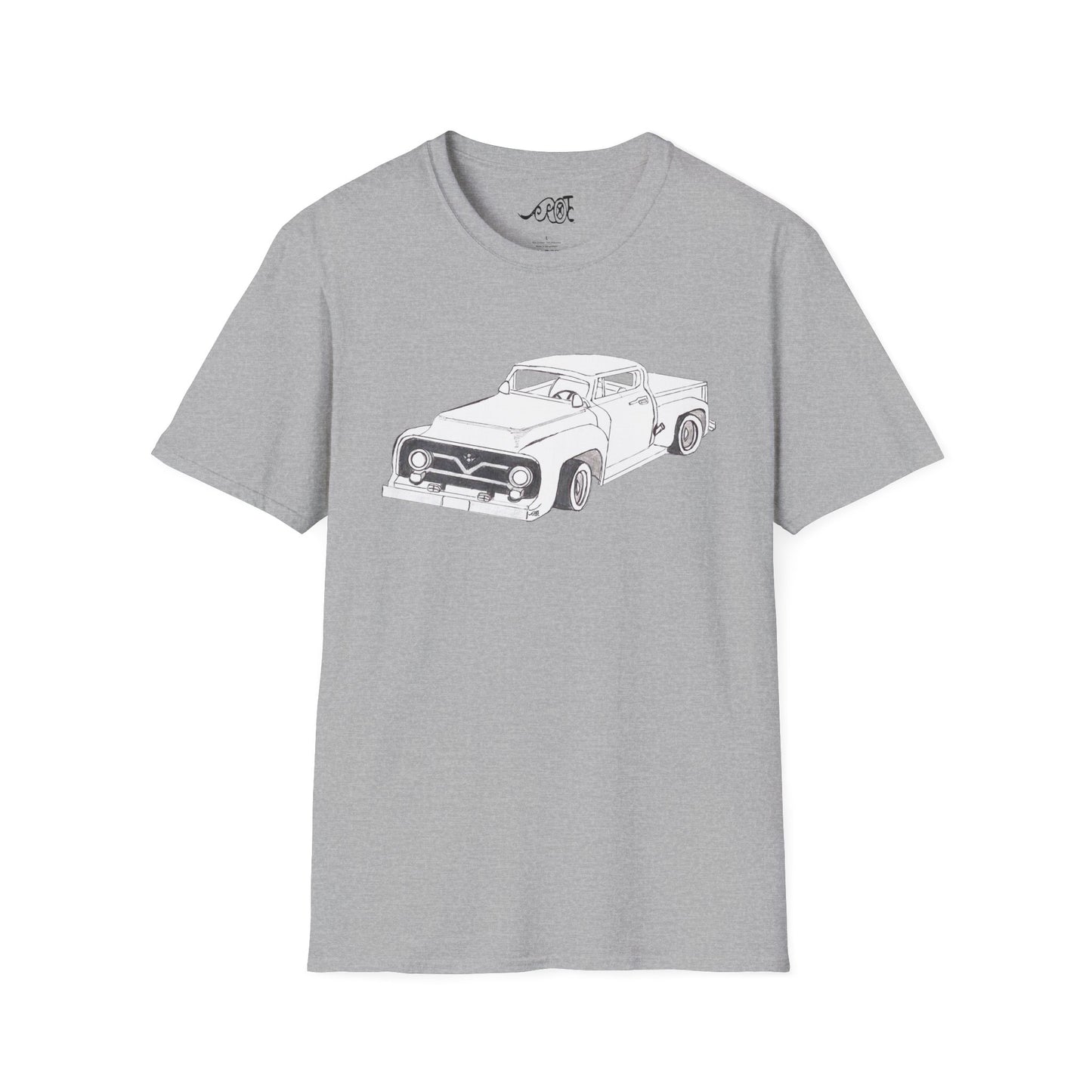 Pure Sketch Softstyle Tee