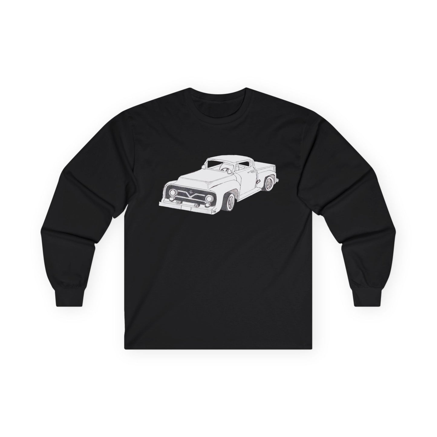 Pure Sketch Softstyle Long Sleeve Tee