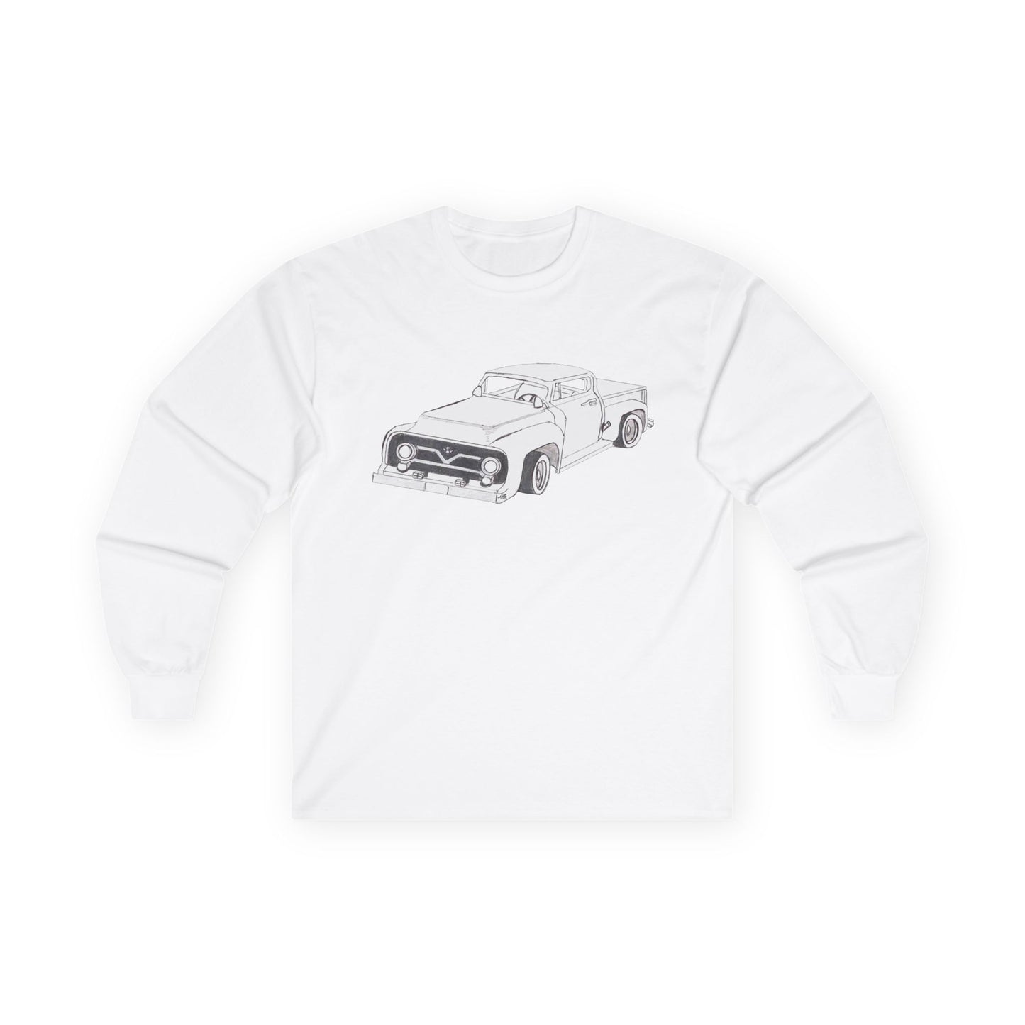 Pure Sketch Softstyle Long Sleeve Tee