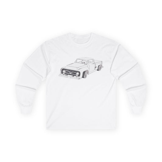 Pure Sketch Softstyle Long Sleeve Tee