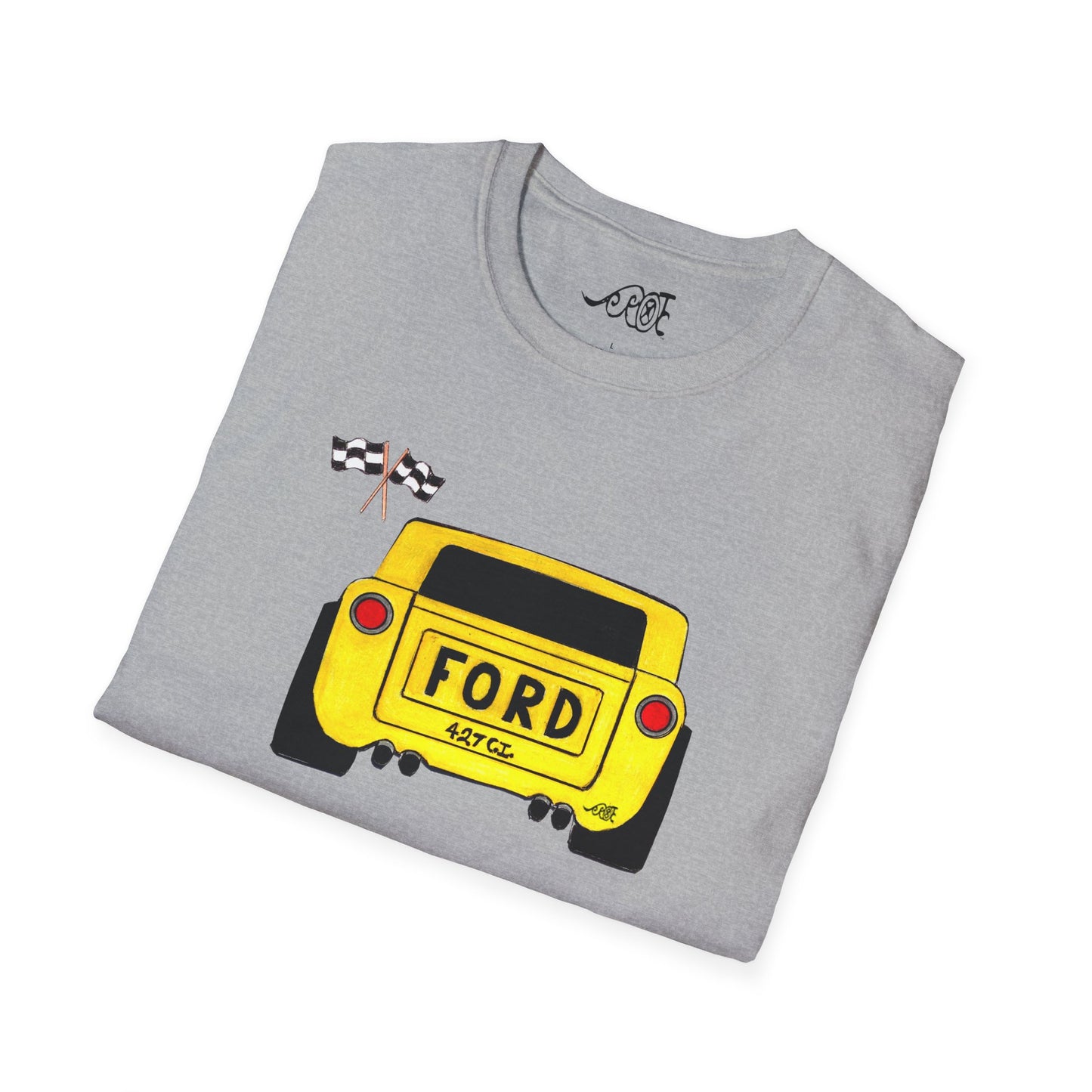 Yellow Ford Softstyle Tee