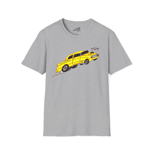 Yellow Ford Thunderbolt Softstyle Tee