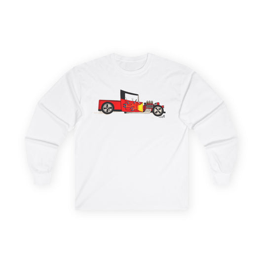 Flamin’ Hot Rod Softstyle Long Sleeve Tee