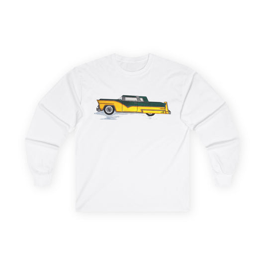Green and Gold Cruiser Softstyle Long Sleeve Tee