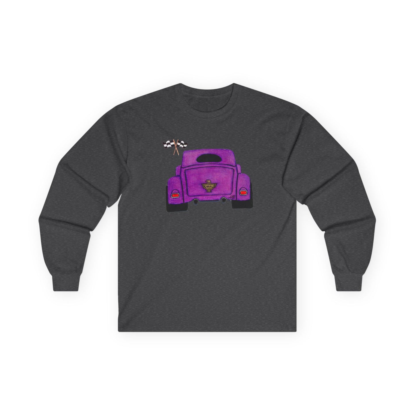 Purple Falcon Softstyle Long Sleeve Tee