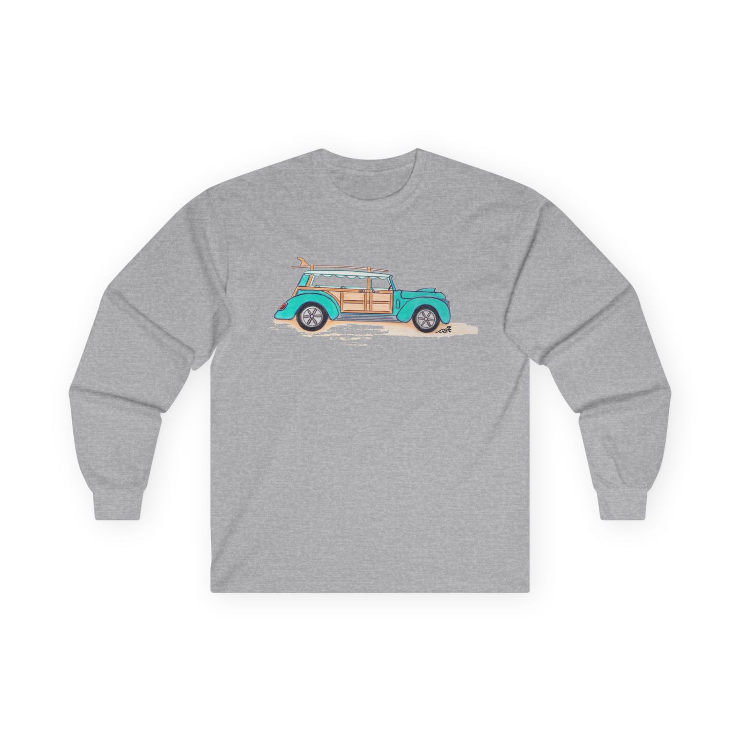 Boardwalk Cruiser Softstyle Long Sleeve Tee