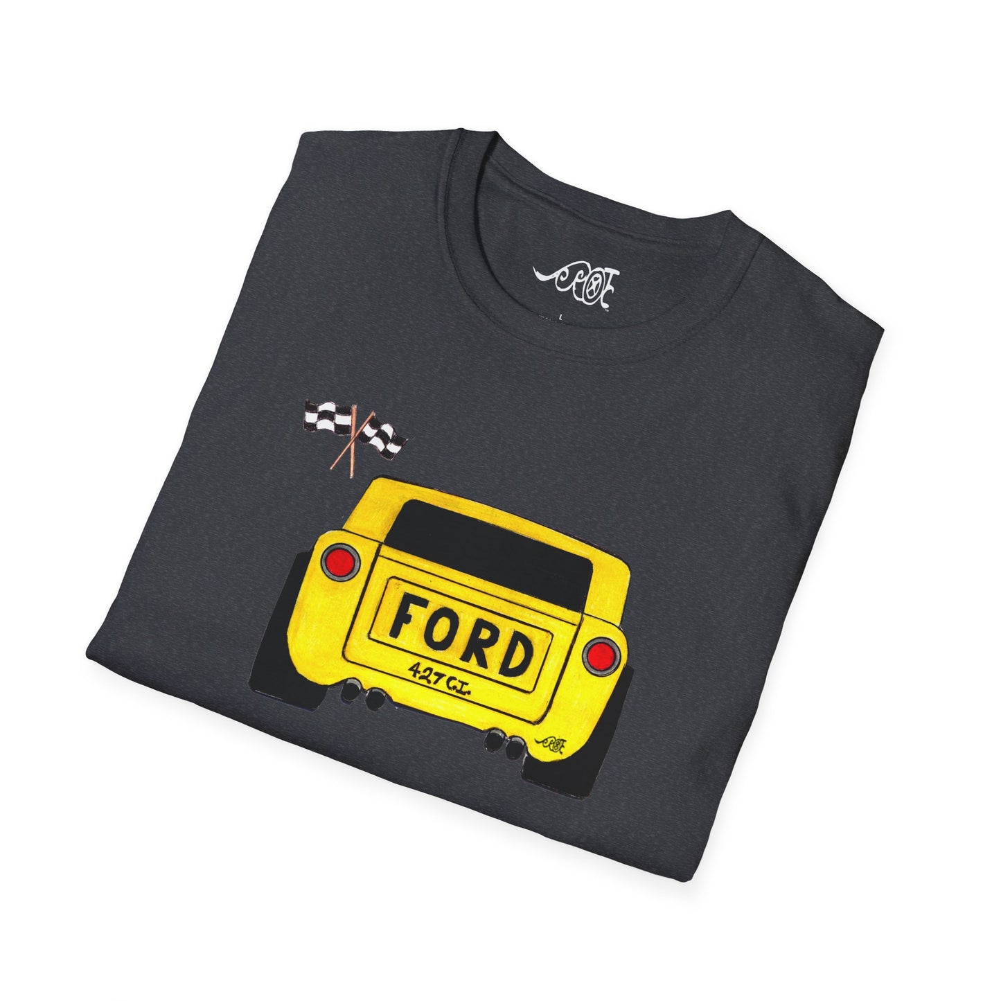 Yellow Ford Softstyle Tee