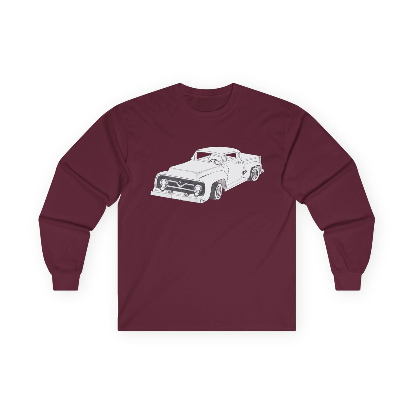 Pure Sketch Softstyle Long Sleeve Tee