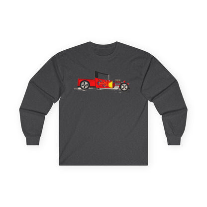 Flamin’ Hot Rod Softstyle Long Sleeve Tee
