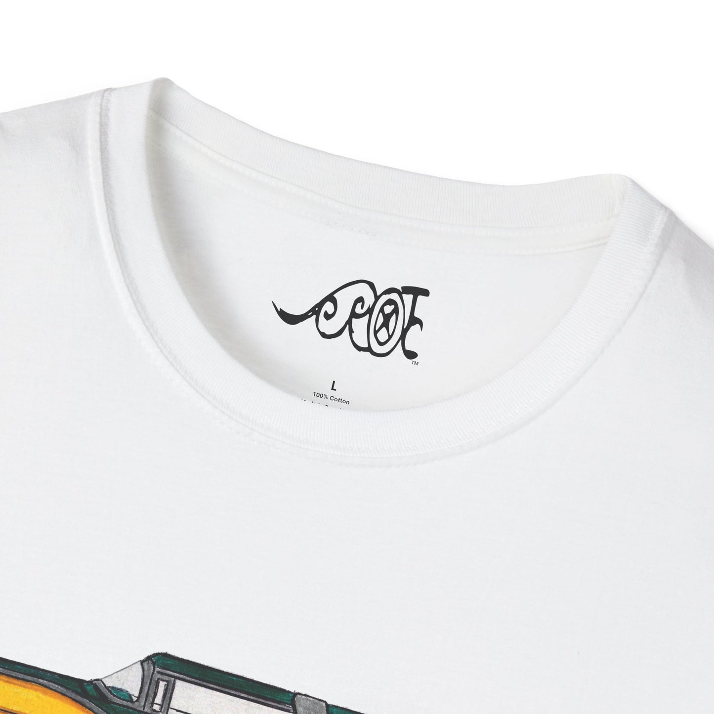 Green and Gold Cruiser Softstyle Tee