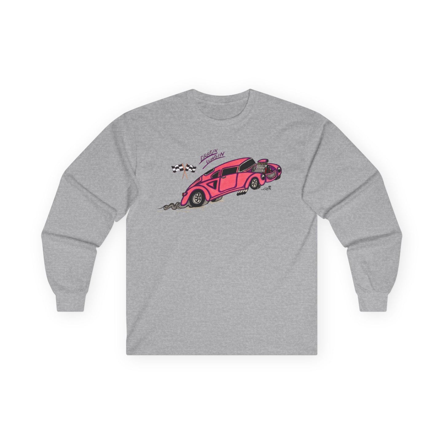 Dragin’ Wagin’ Softstyle Long Sleeve Tee