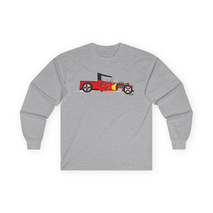 Flamin’ Hot Rod Softstyle Long Sleeve Tee