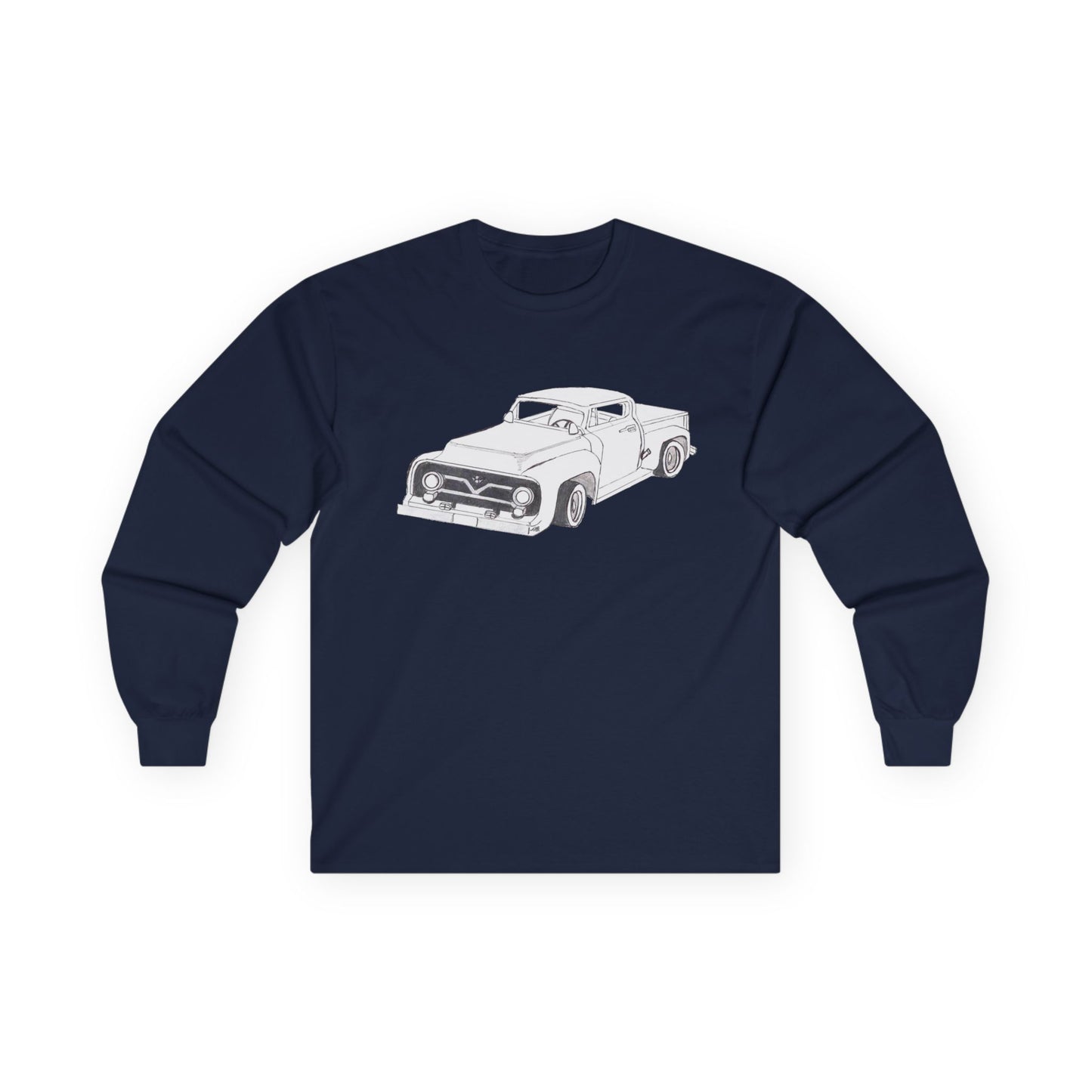 Pure Sketch Softstyle Long Sleeve Tee