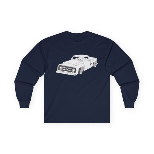 Pure Sketch Softstyle Long Sleeve Tee