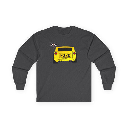 Yellow Ford Softstyle Long Sleeve Tee