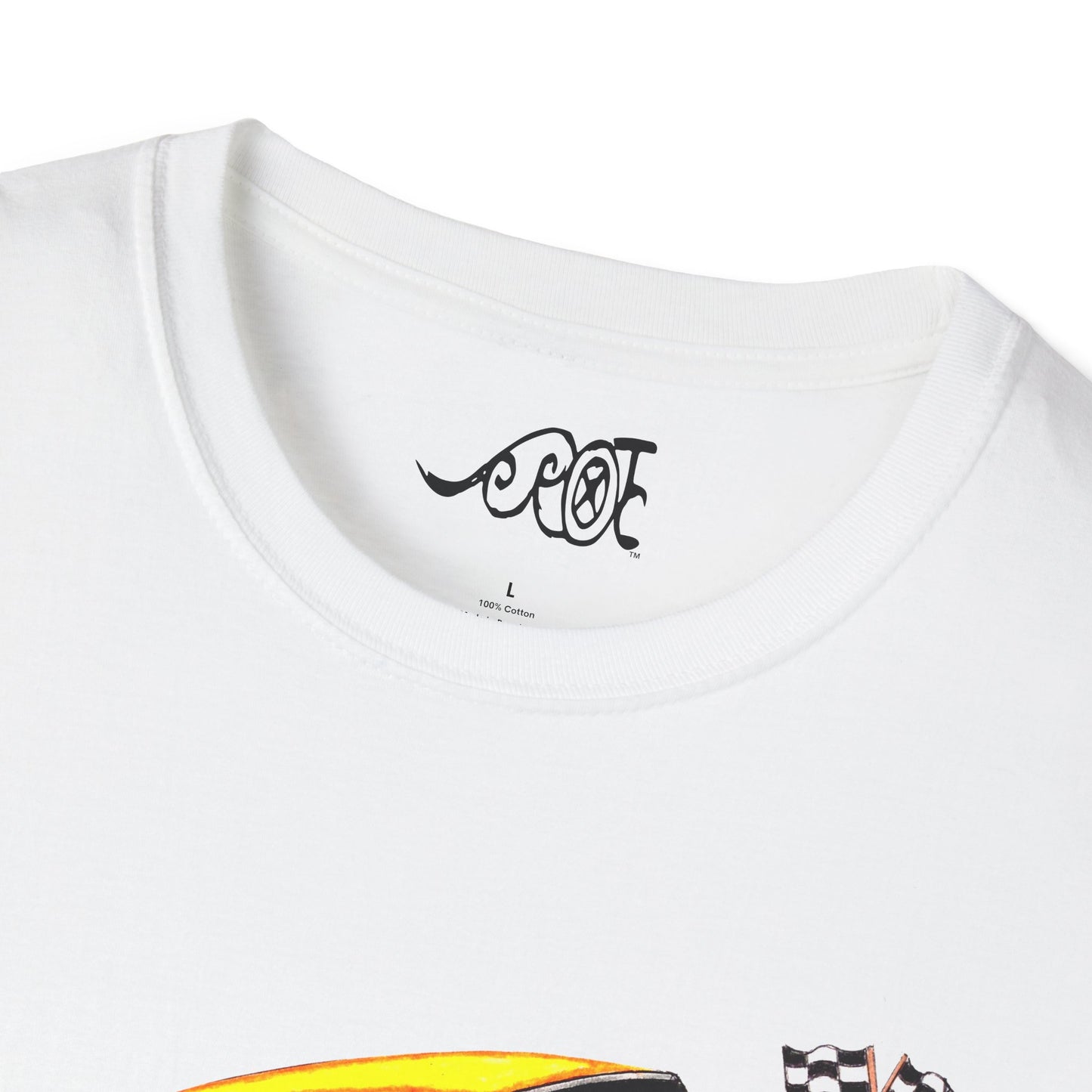 Yellow Ford Thunderbolt Softstyle Tee