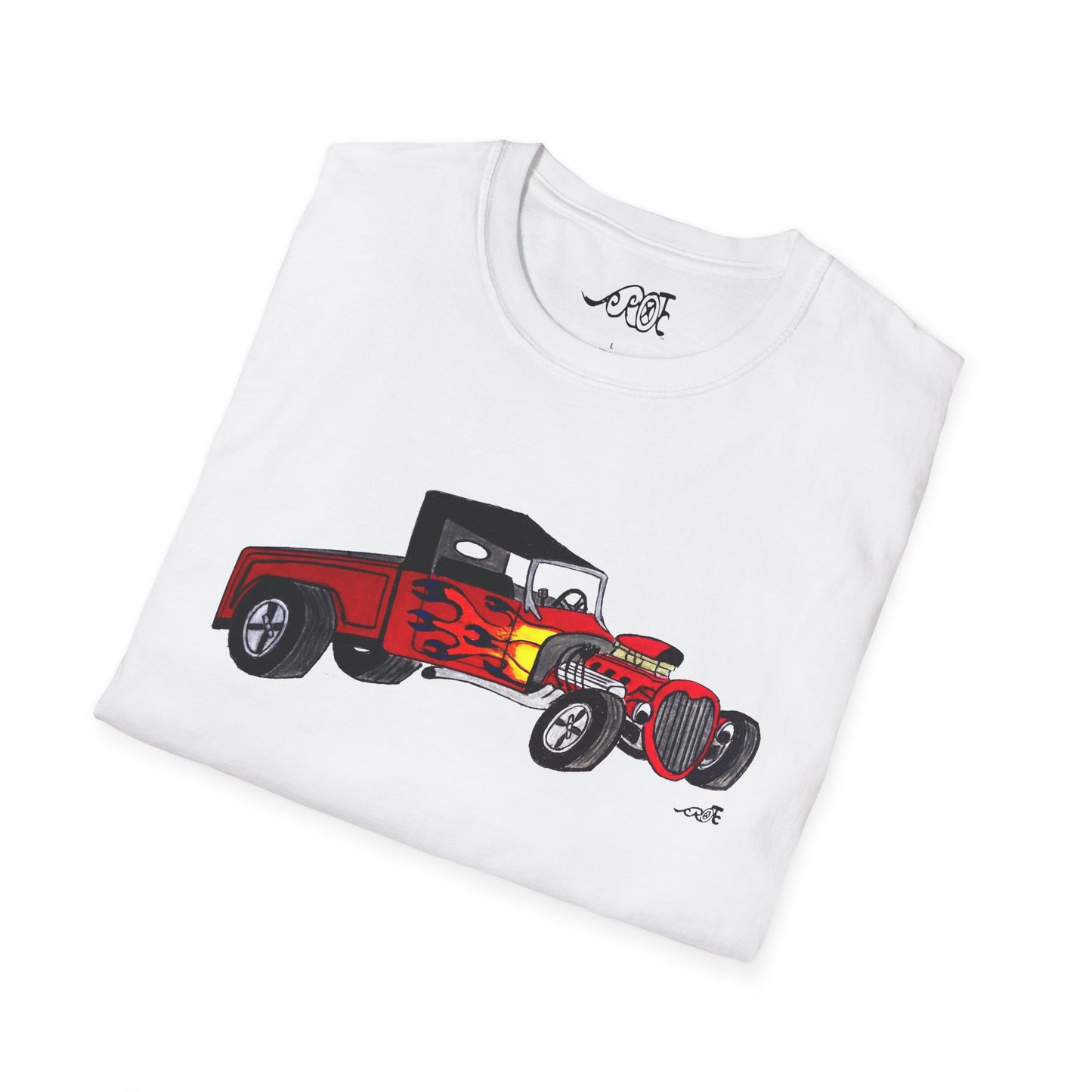 Hot Rod Vintage Softstyle Tee