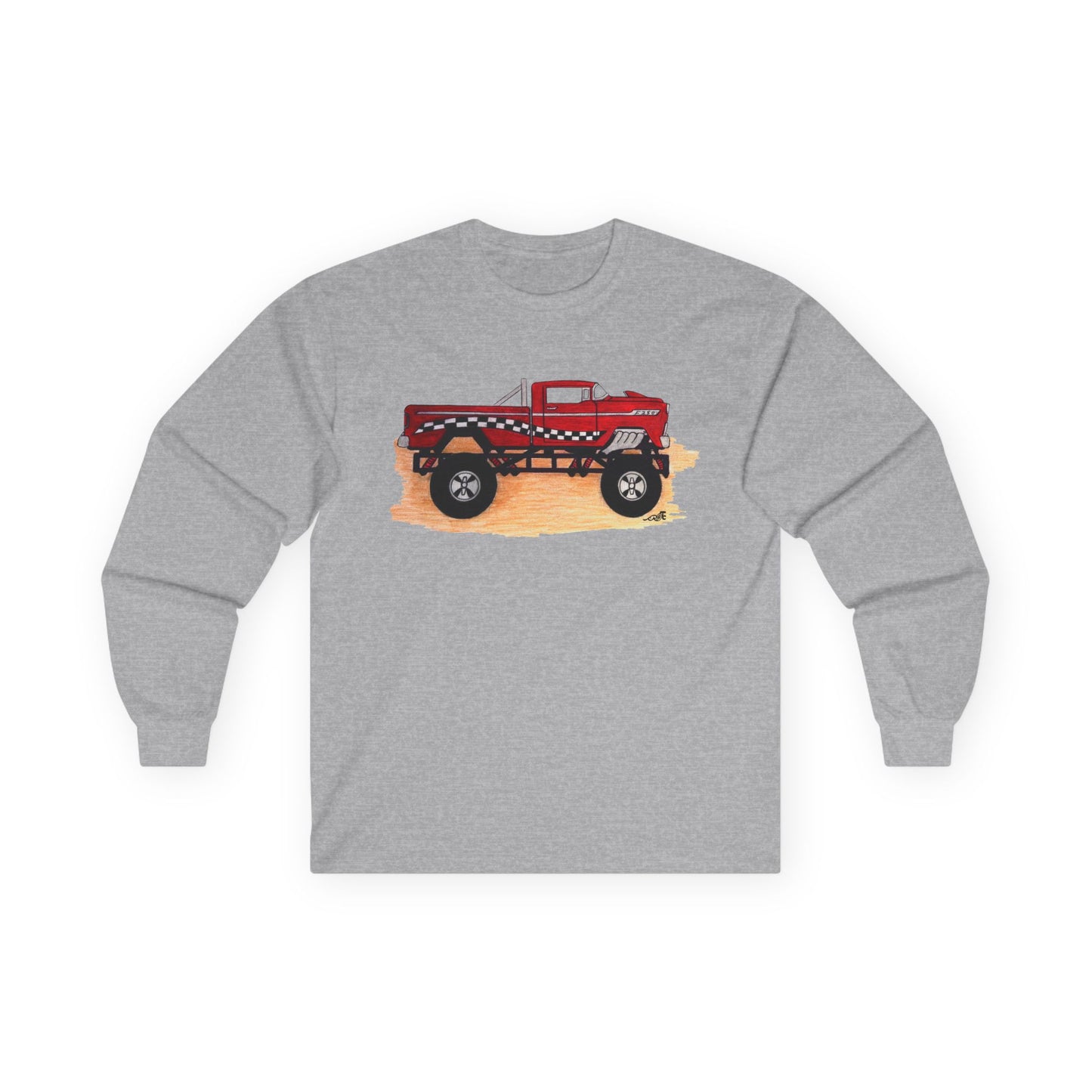 Lifted F250 Softstyle Long Sleeve Tee