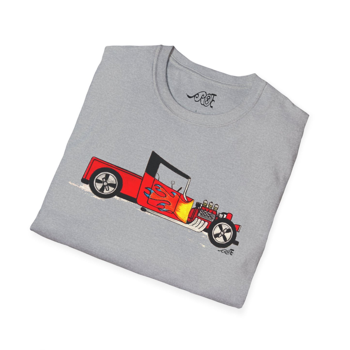 Flamin' Hot Rod Softstyle Tee