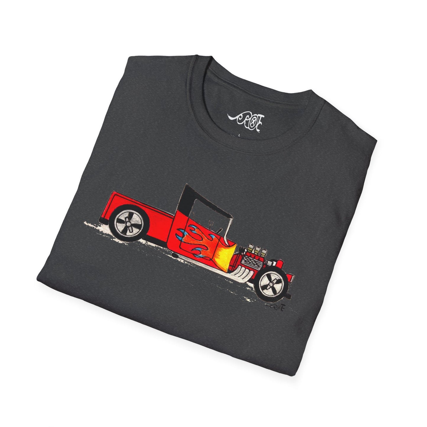 Flamin' Hot Rod Softstyle Tee