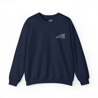 Signature Logo Crewneck - White Logo