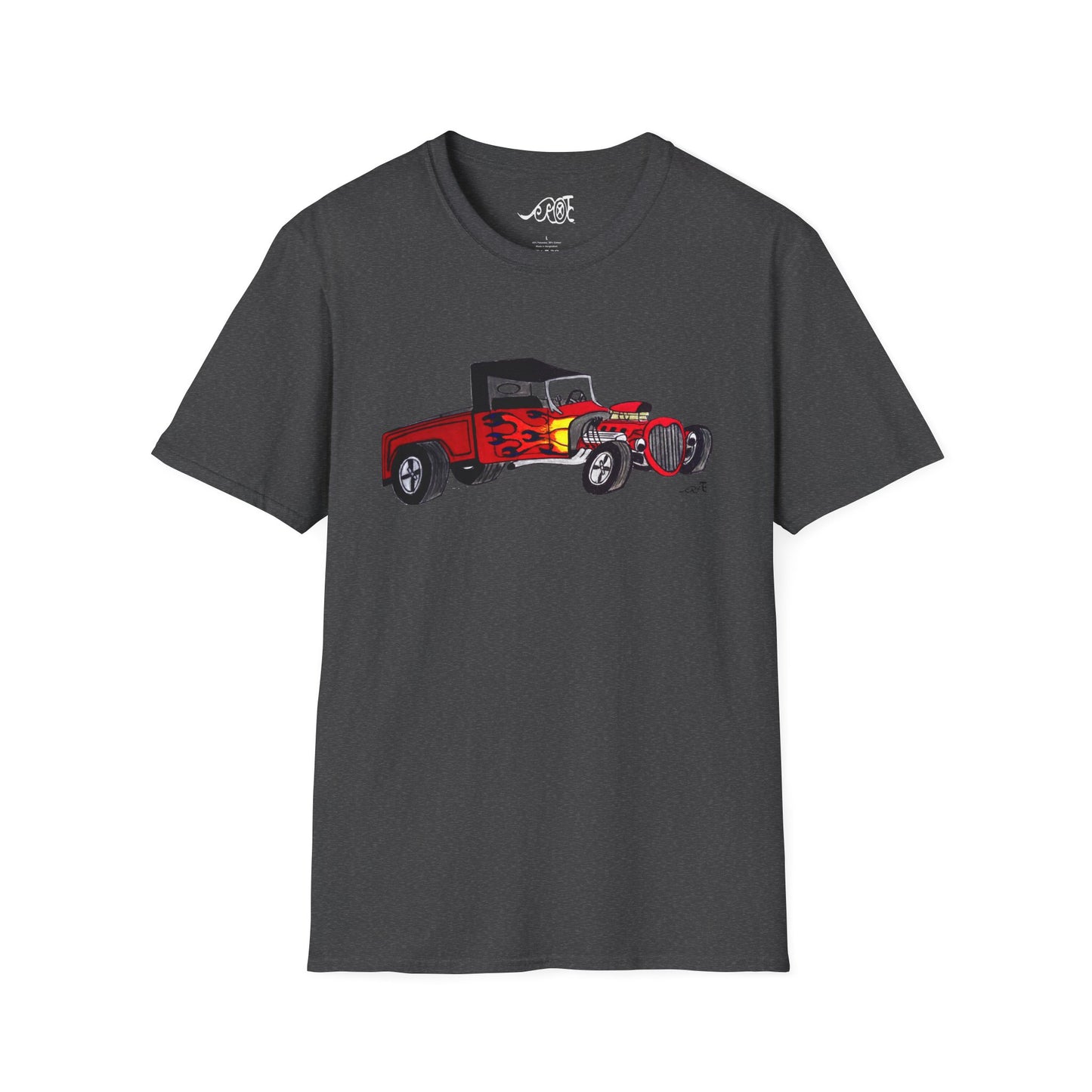 Hot Rod Vintage Softstyle Tee