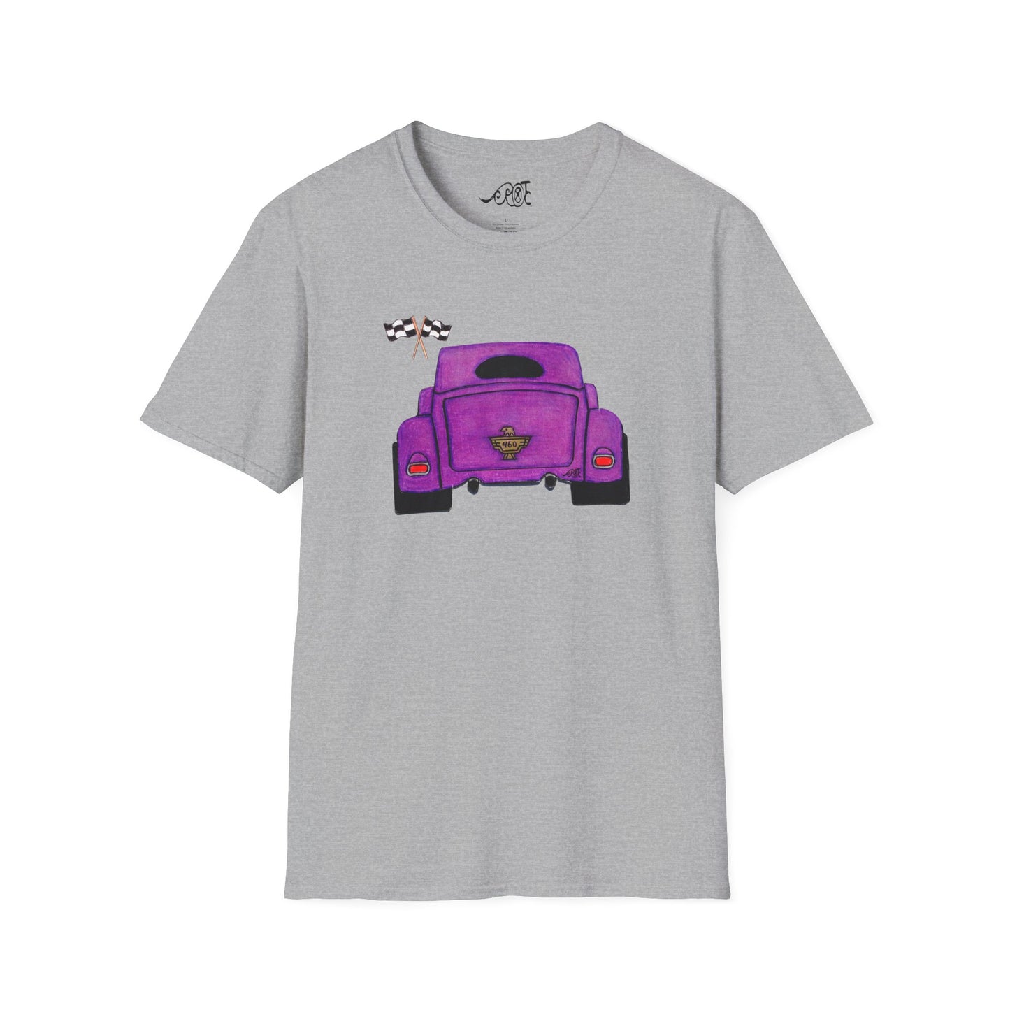 Purple Falcon Softstyle Tee