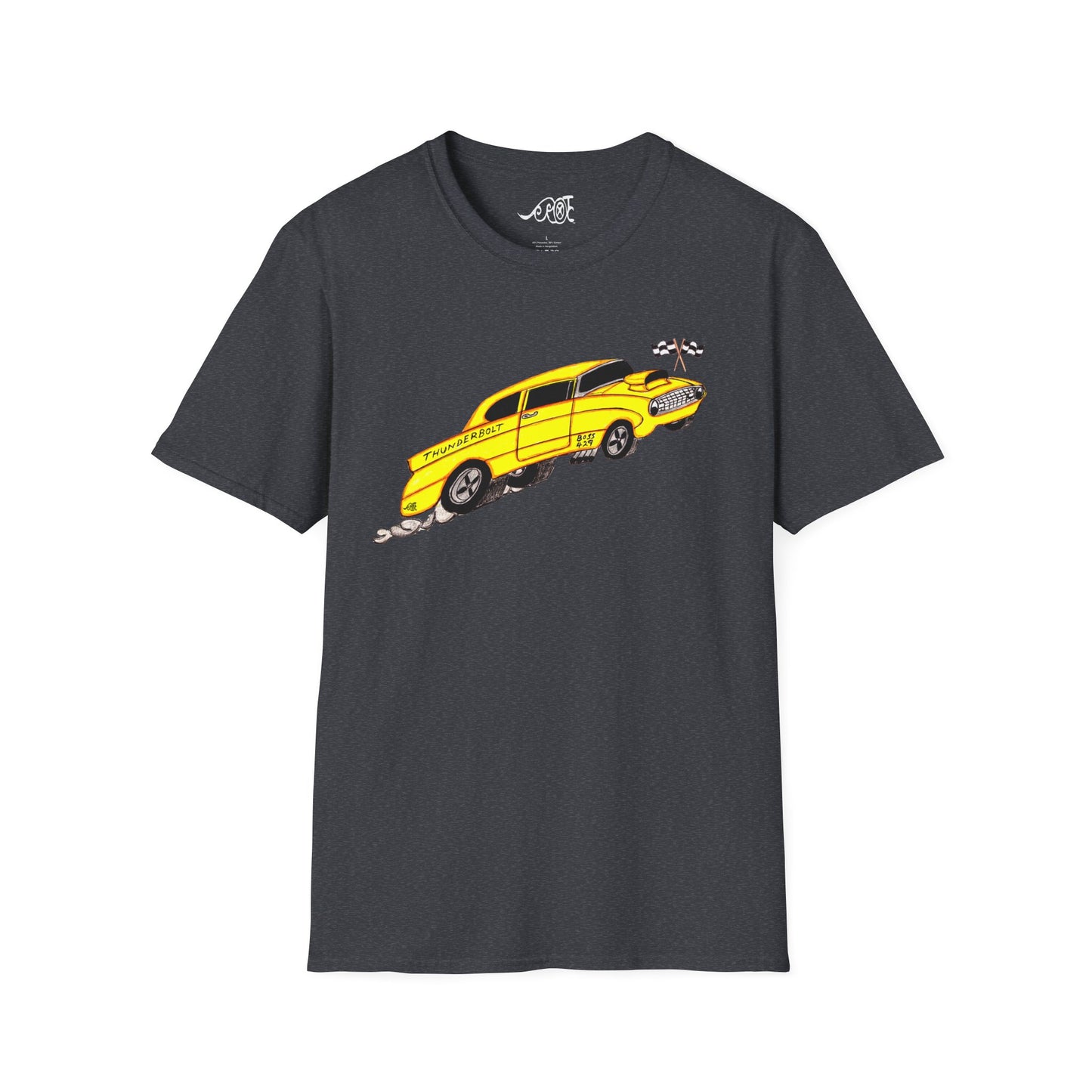 Yellow Ford Thunderbolt Softstyle Tee