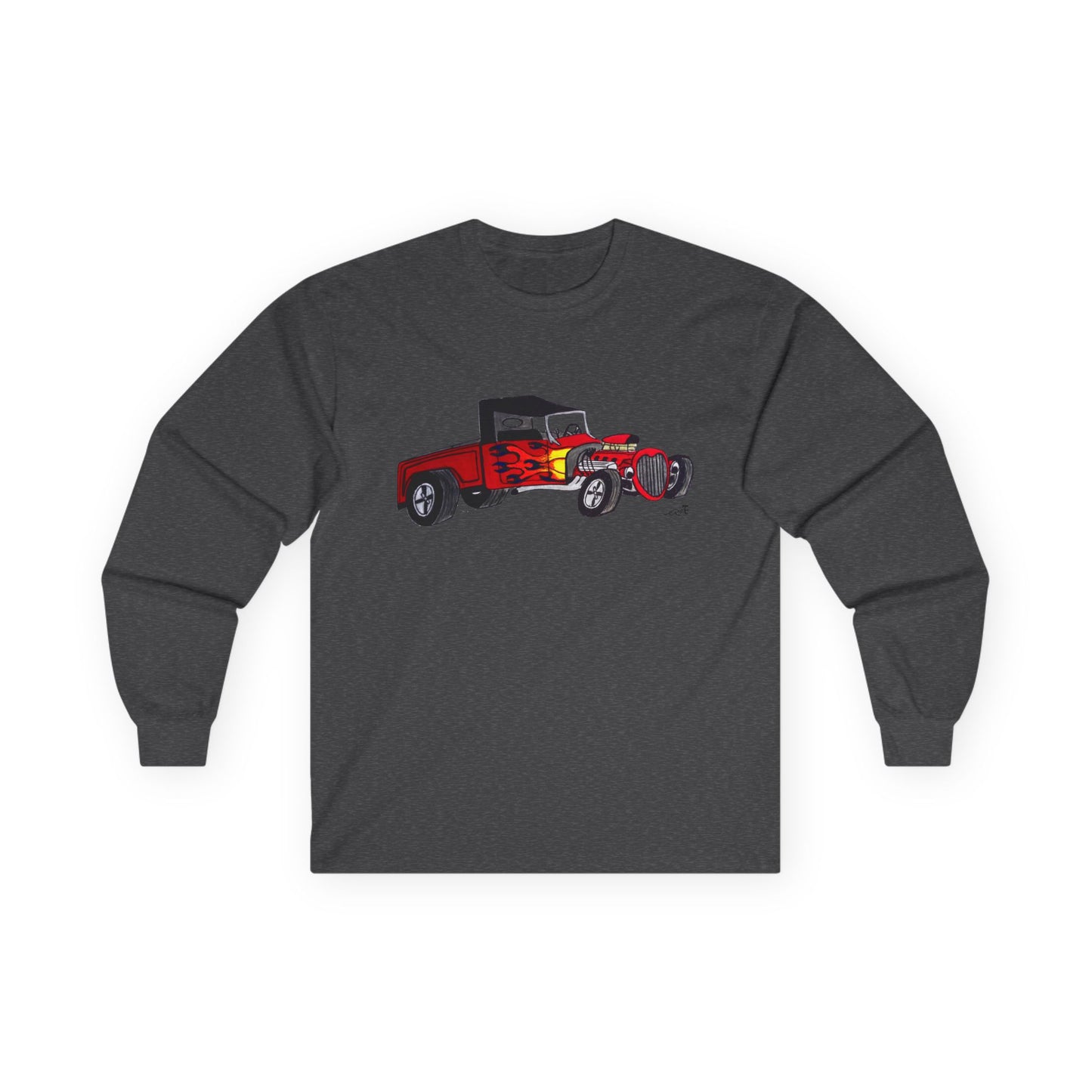 Hot Rod Vintage Softstyle Long Sleeve Tee