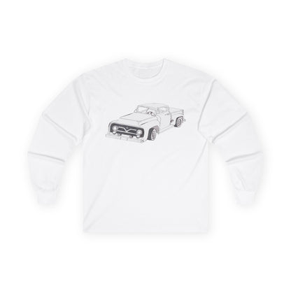 Pure Sketch Softstyle Long Sleeve Tee