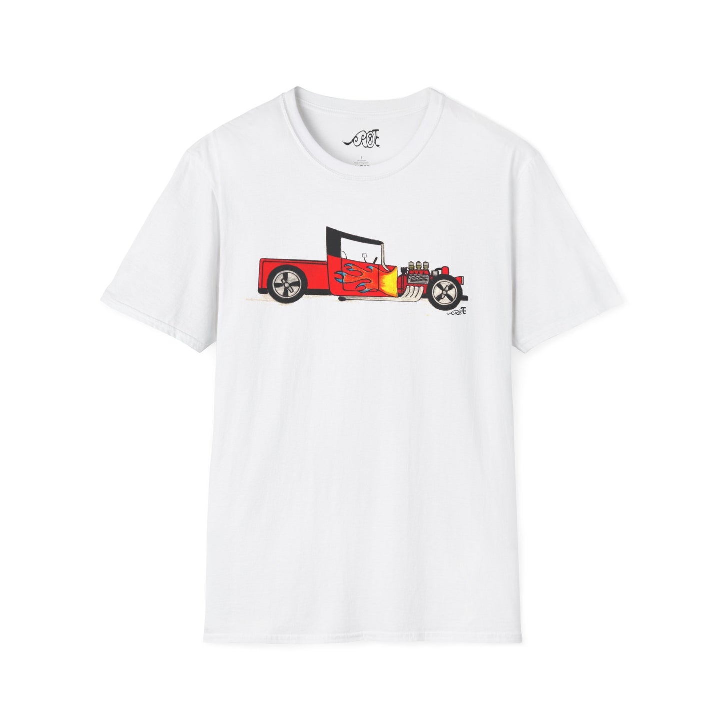 Flamin' Hot Rod Softstyle Tee