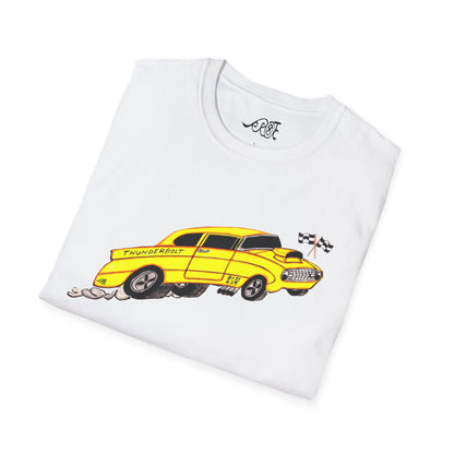 Yellow Ford Thunderbolt Softstyle Tee