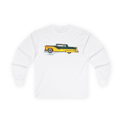 Green and Gold Cruiser Softstyle Long Sleeve Tee