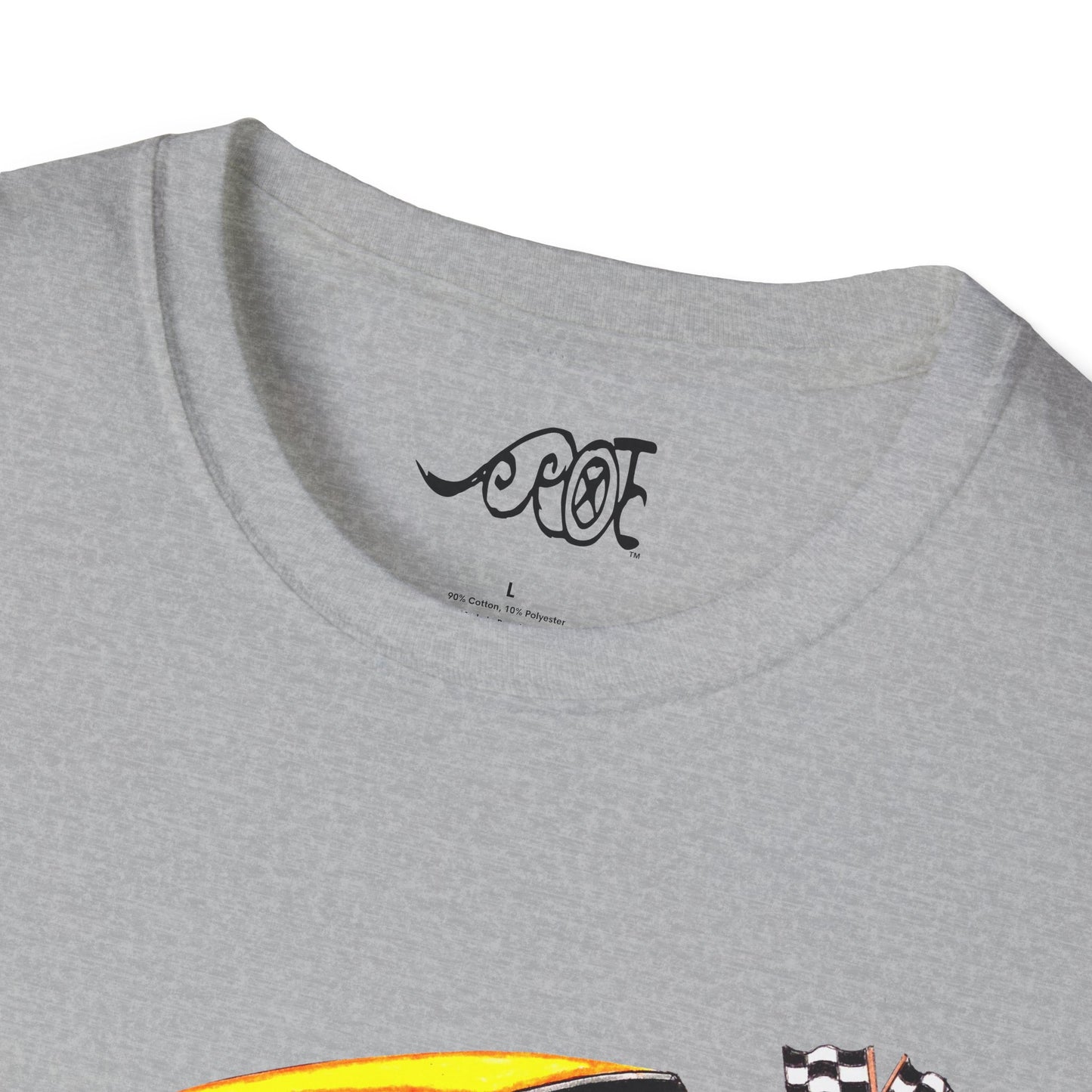 Yellow Ford Thunderbolt Softstyle Tee