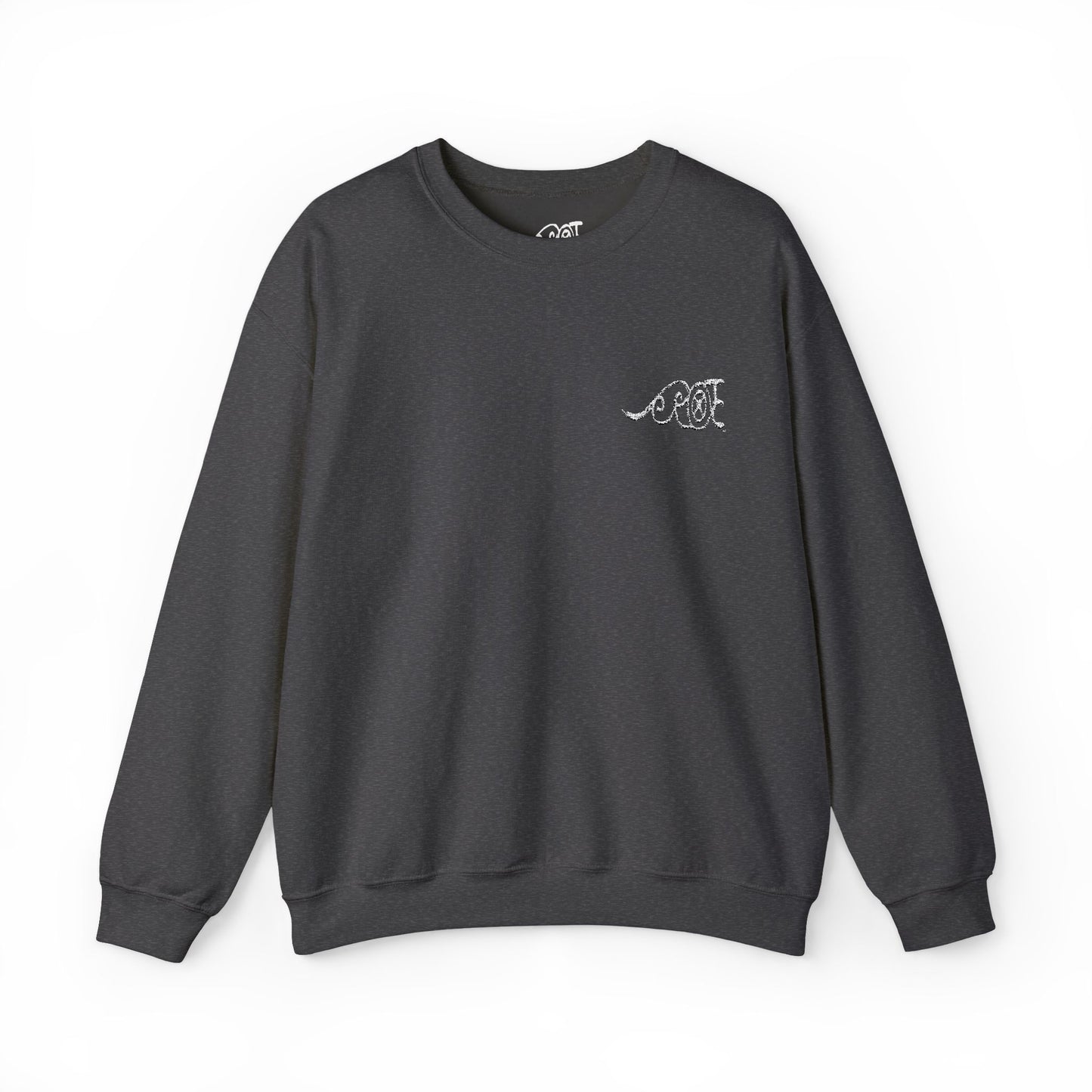 Signature Logo Crewneck - White Logo
