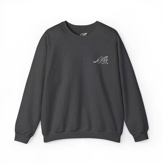 Signature Logo Crewneck - White Logo