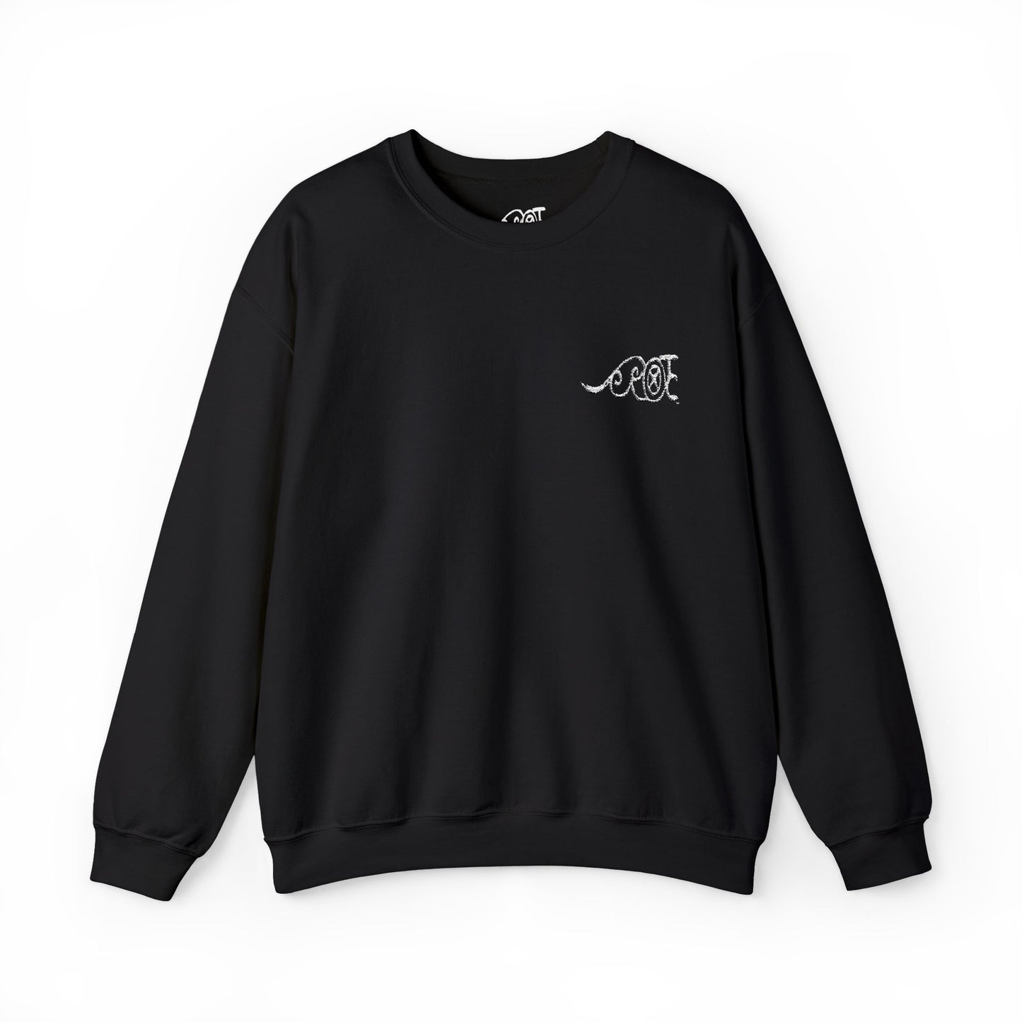 Signature Logo Crewneck - White Logo