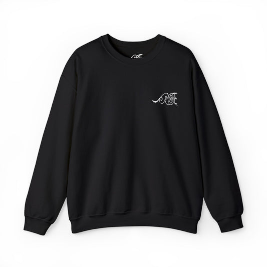 Signature Logo Crewneck - White Logo