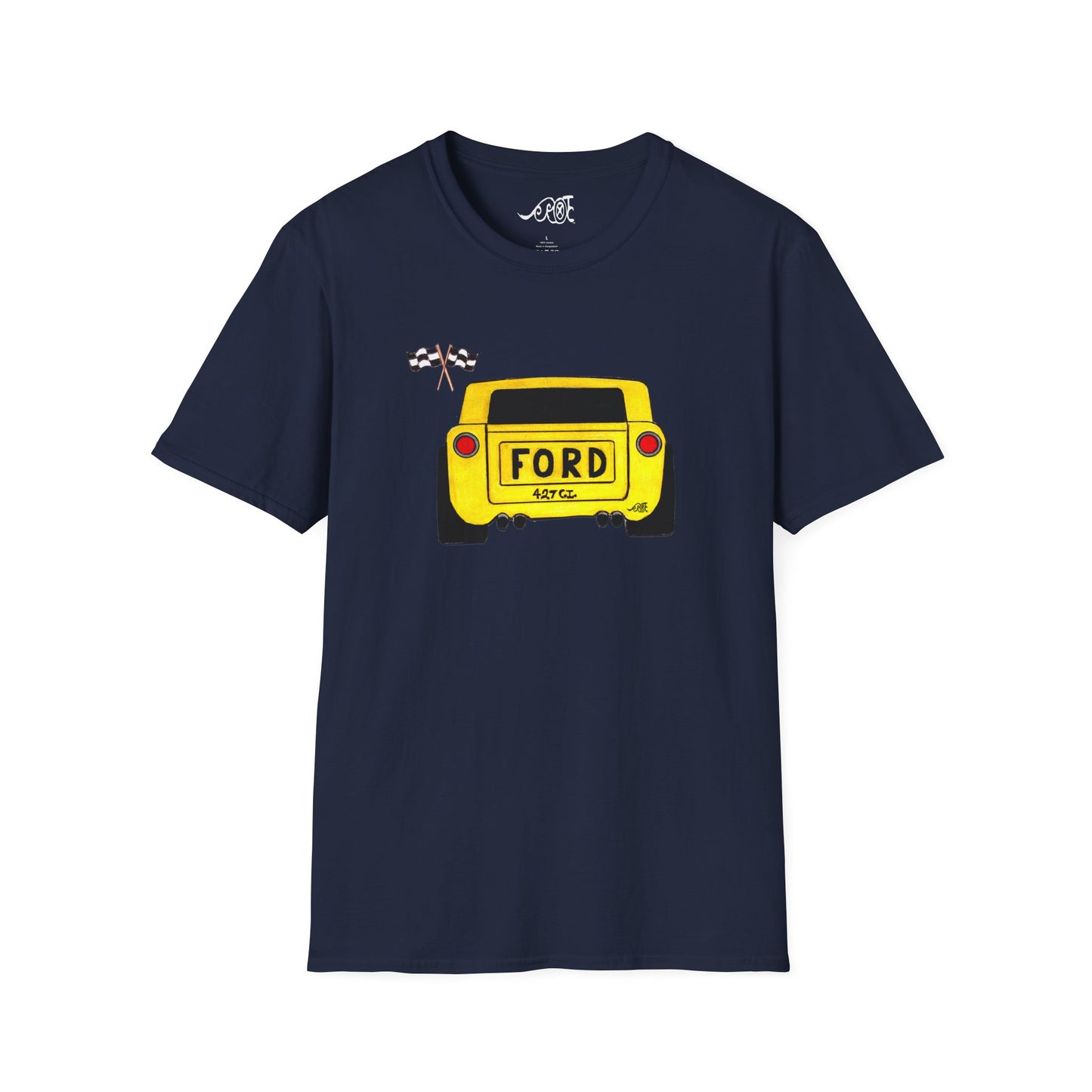 Yellow Ford Softstyle Tee