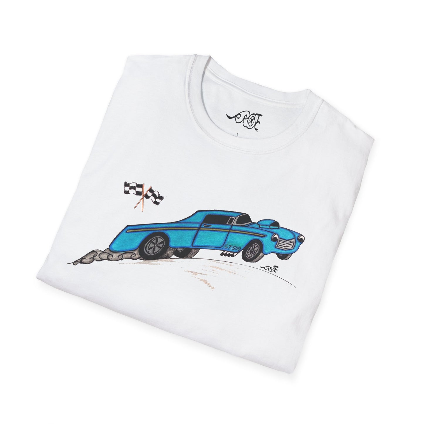 Blue GT500 Softstyle Tee