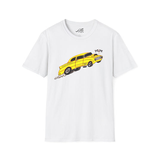 Yellow Ford Thunderbolt Softstyle Tee