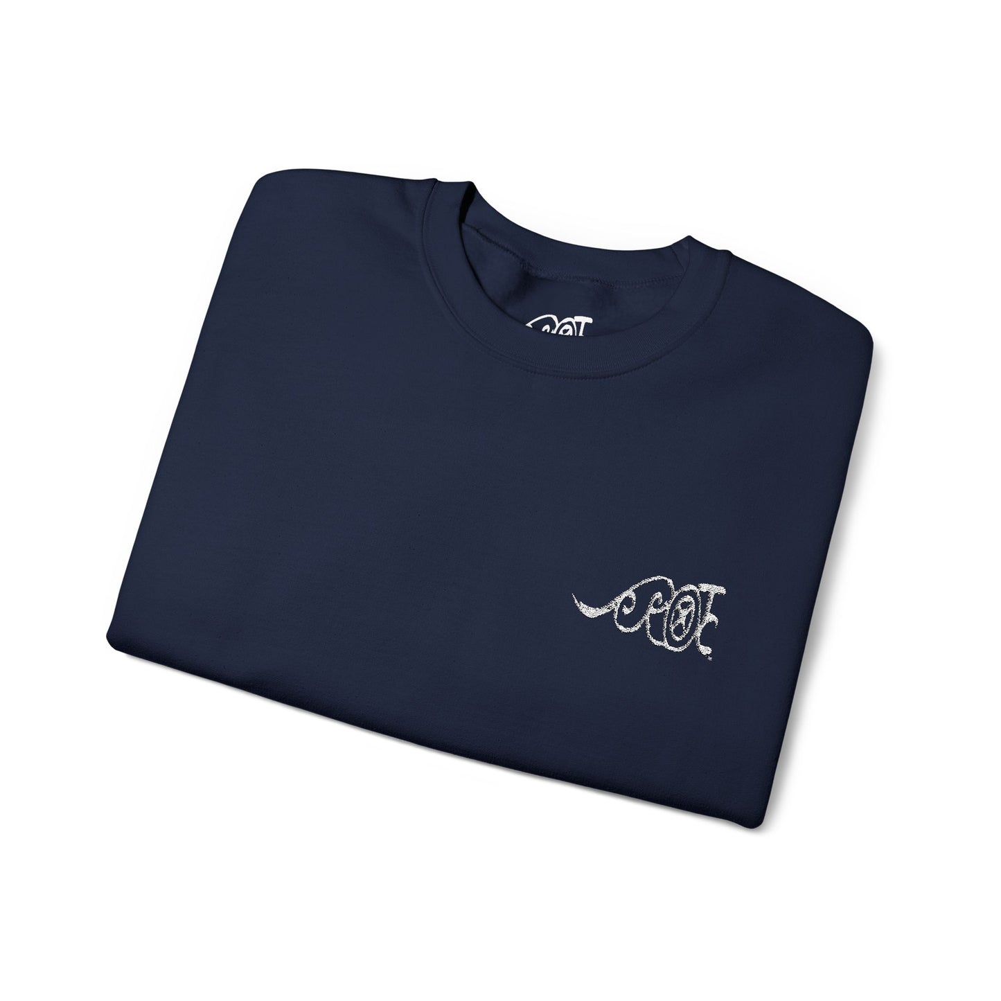 Signature Logo Crewneck - White Logo