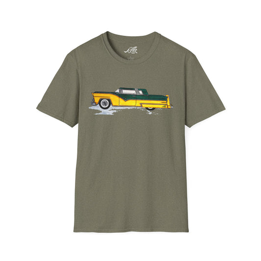 Green and Gold Cruiser Softstyle Tee